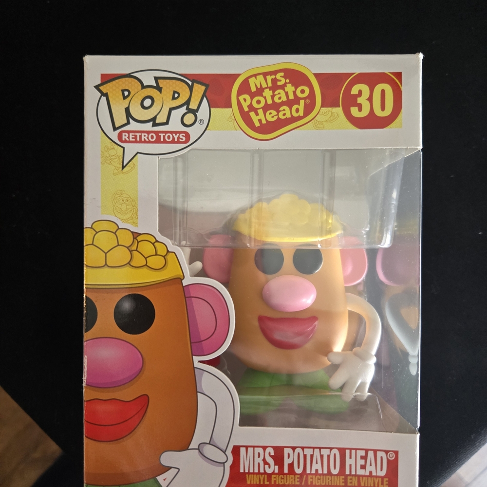 Funko Pop! Mrs. Potato Head Vinyl Figure - Pink, Yellow, White